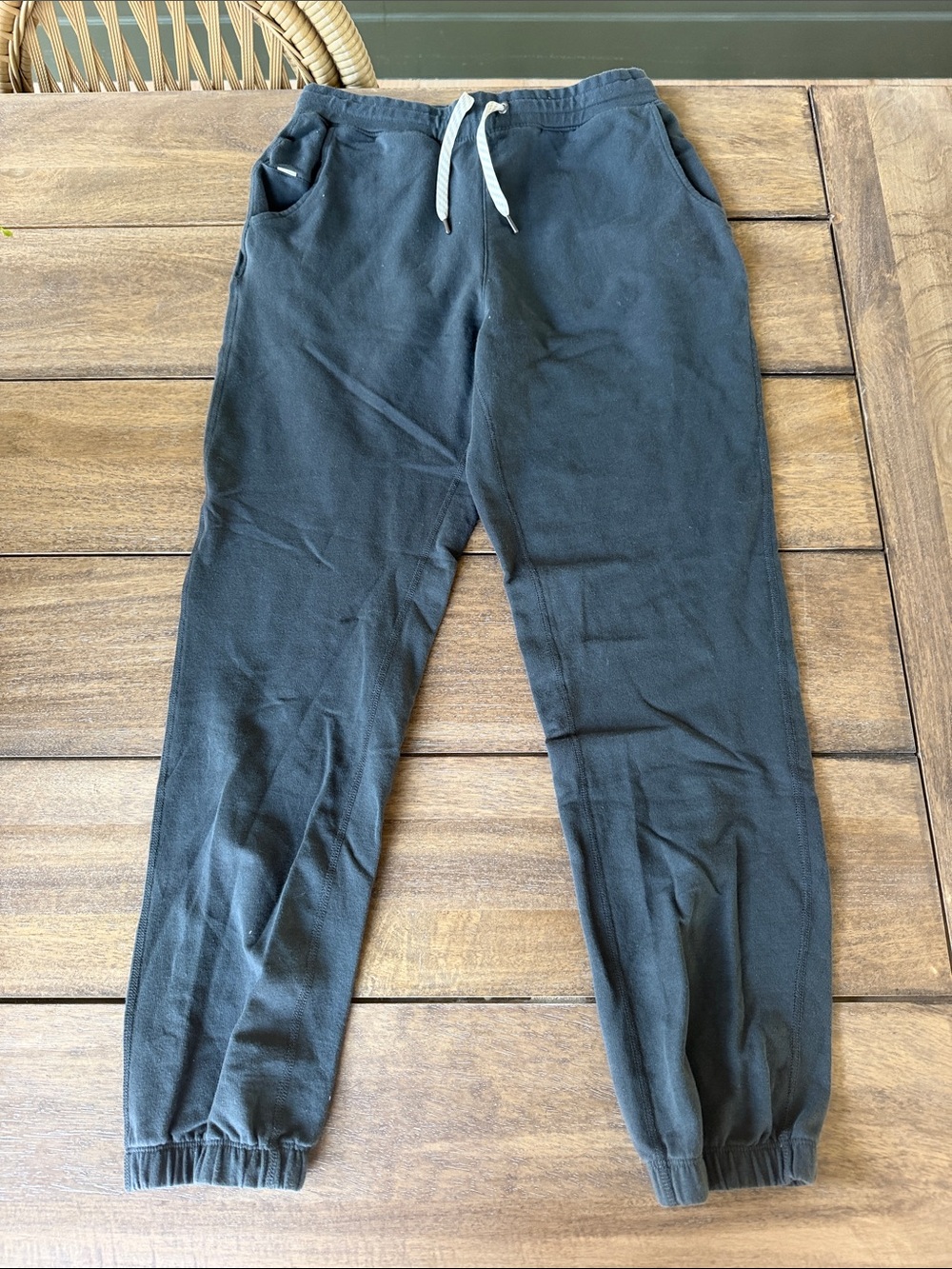 Vuori Black Cozy Drawstring Sweatpants